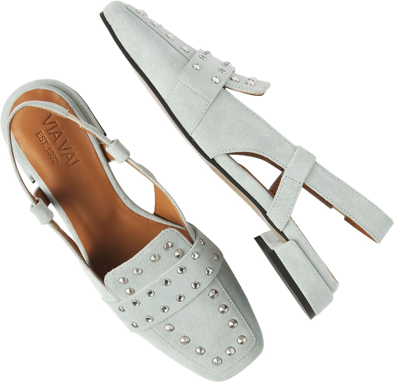 VIA VAI Julie Damian Slingbacks Blauw