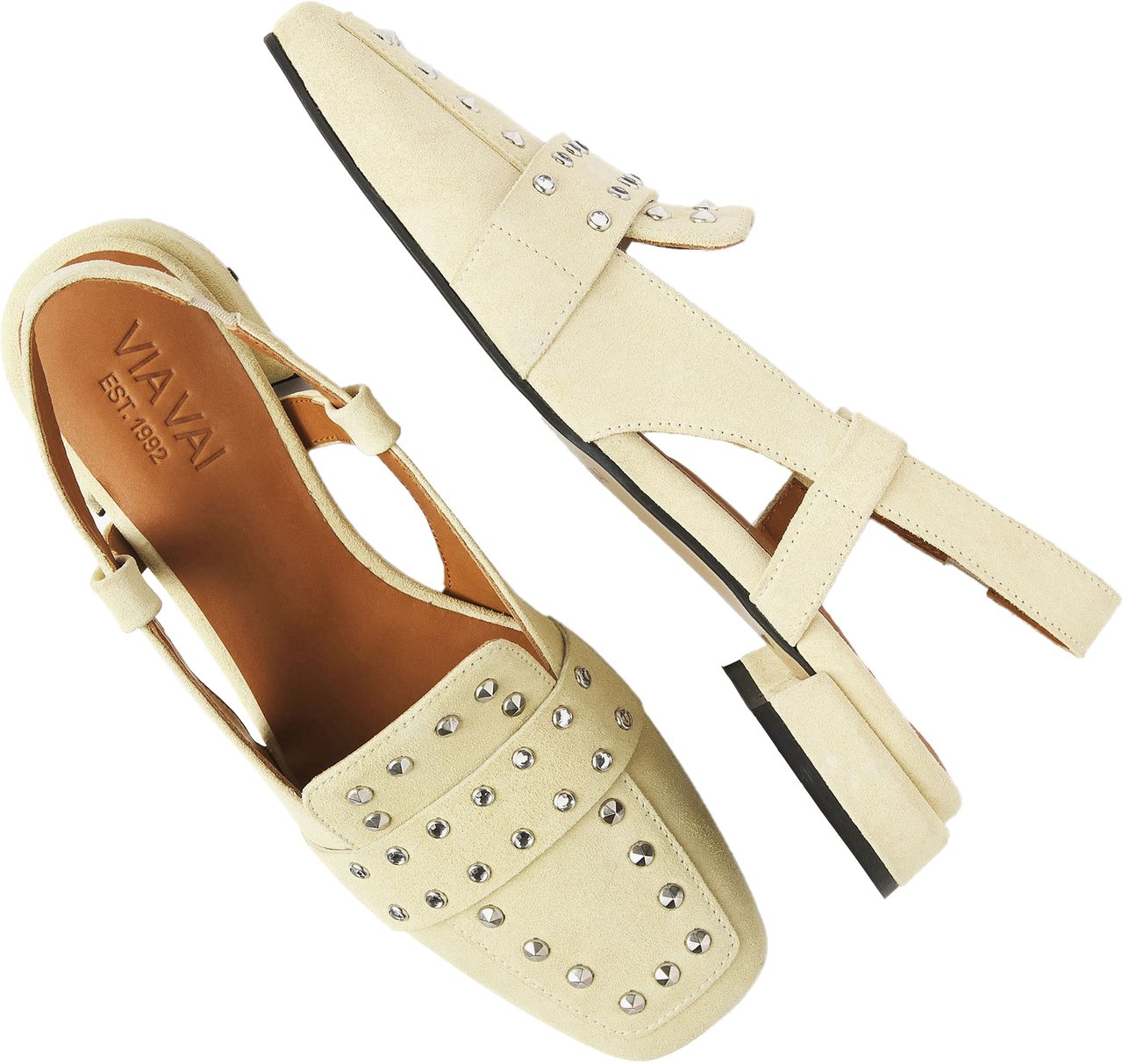 VIA VAI Julie Damian Slingbacks Geel