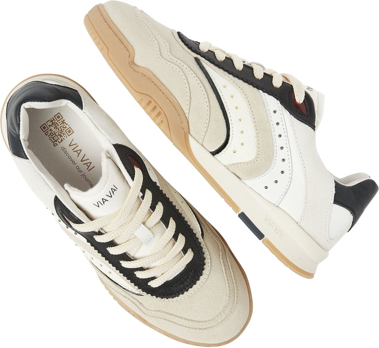 VIA VAI Kris Pax Sneakers Beige