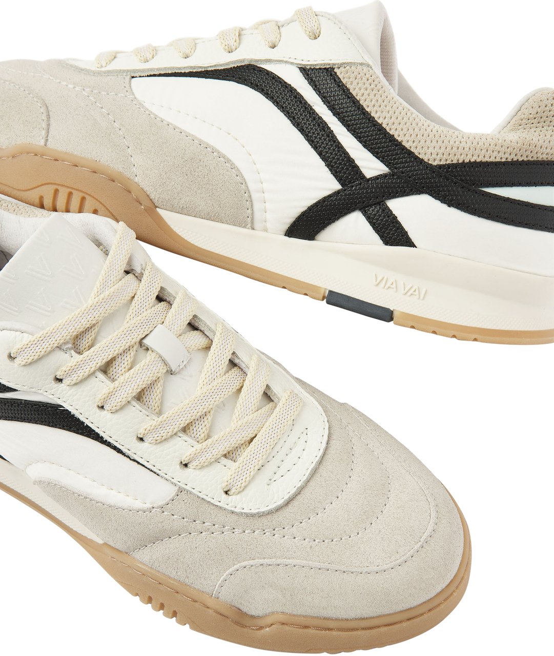 VIA VAI Kris Sky Sneakers Lichtgrijs