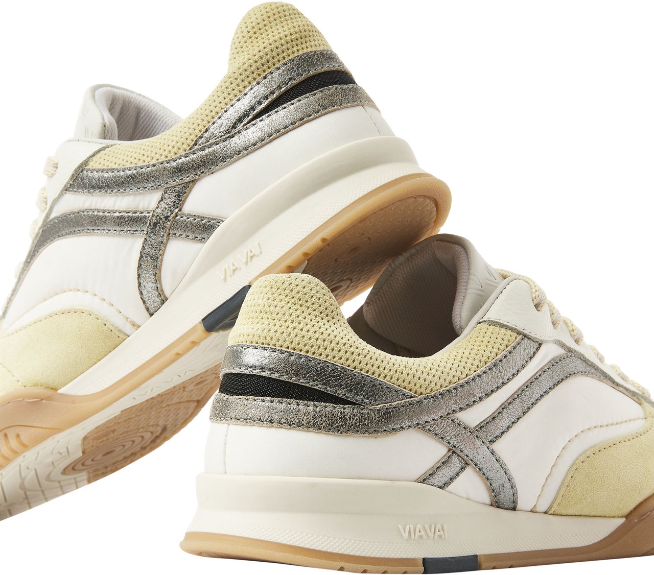 VIA VAI Kris Sky Sneakers Geel