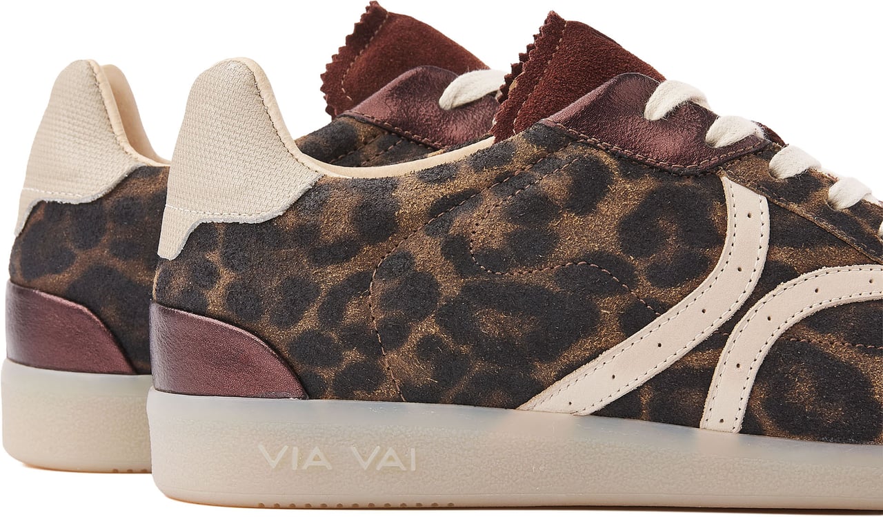 VIA VAI Nilla Khloe Sneakers Dierenprint