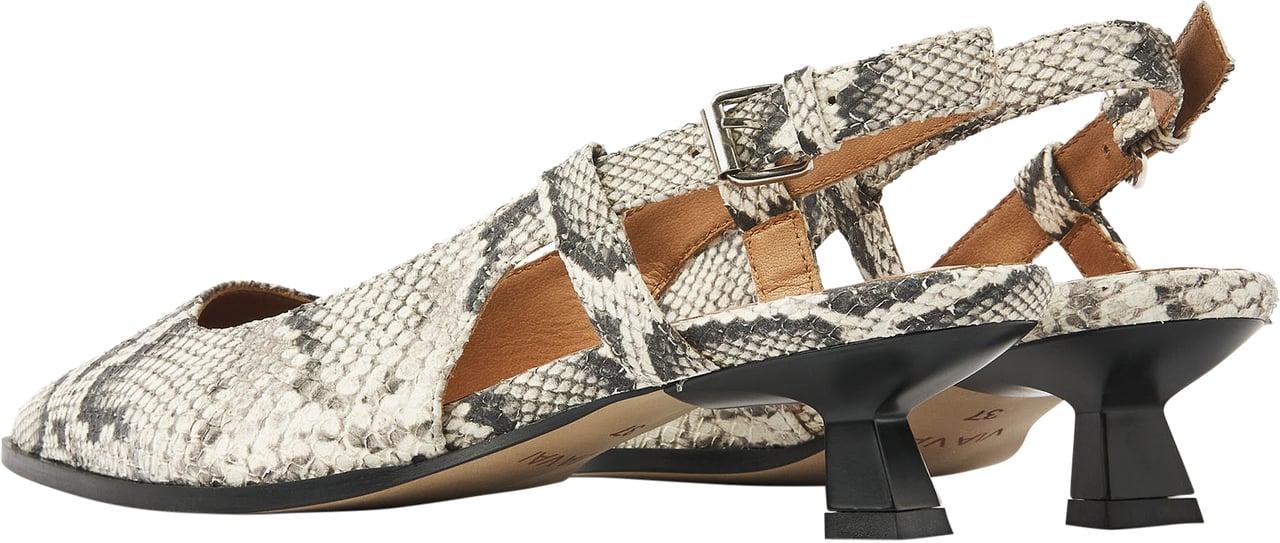 VIA VAI Lea Elina Slingbacks Dierenprint