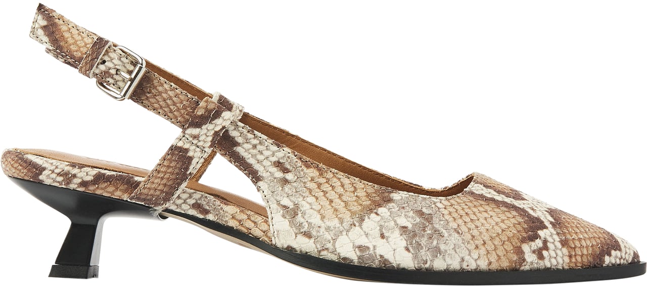 VIA VAI Lea Elina Slingbacks Dierenprint