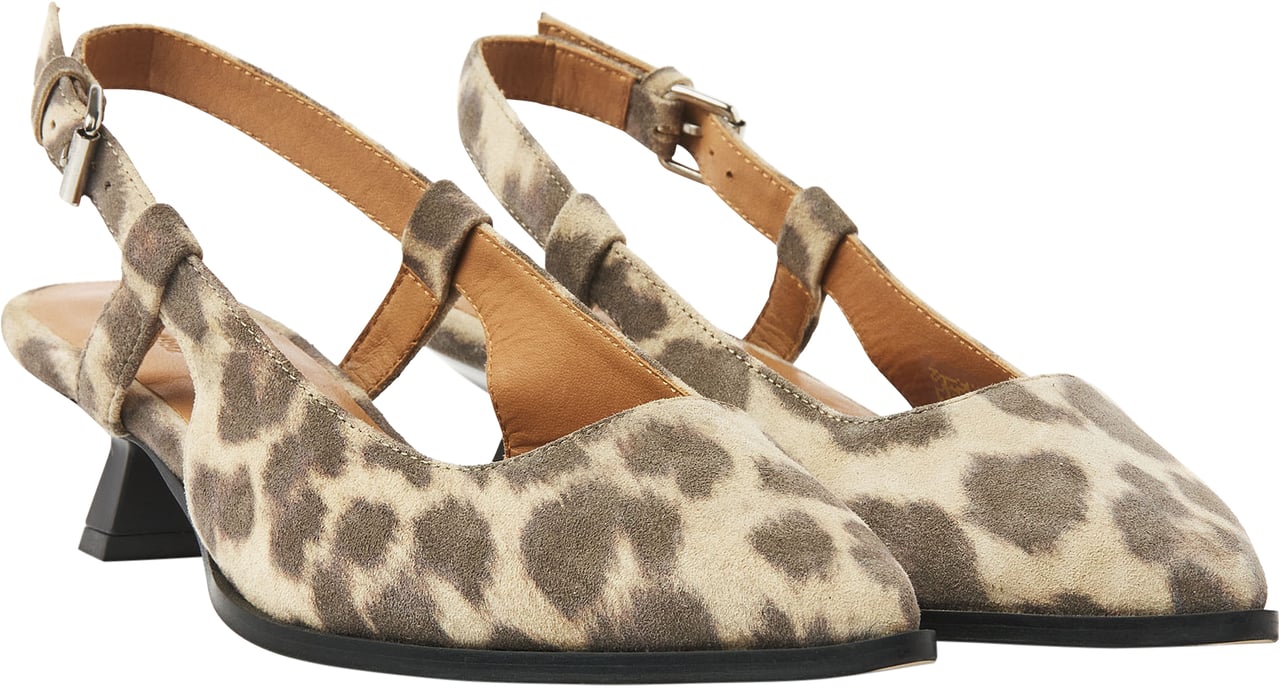 VIA VAI Lea Elina Slingbacks Dierenprint