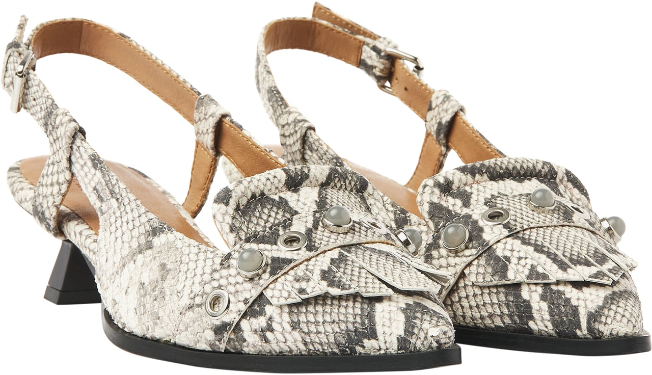VIA VAI Lea Aileen Slingbacks Dierenprint