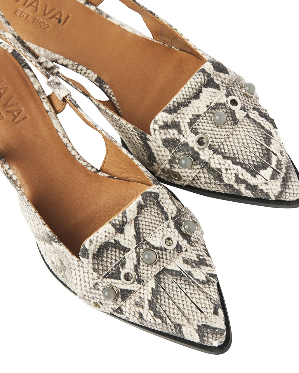 VIA VAI Lea Aileen Slingbacks Dierenprint