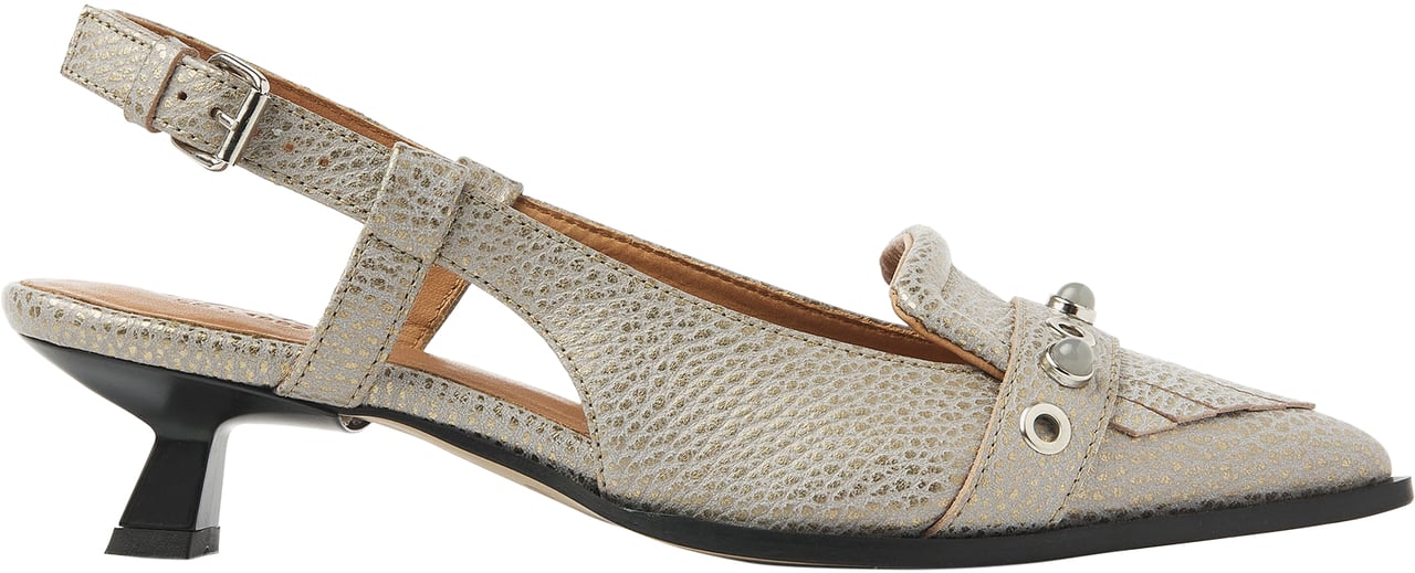 VIA VAI Lea Aileen Slingbacks Grijs