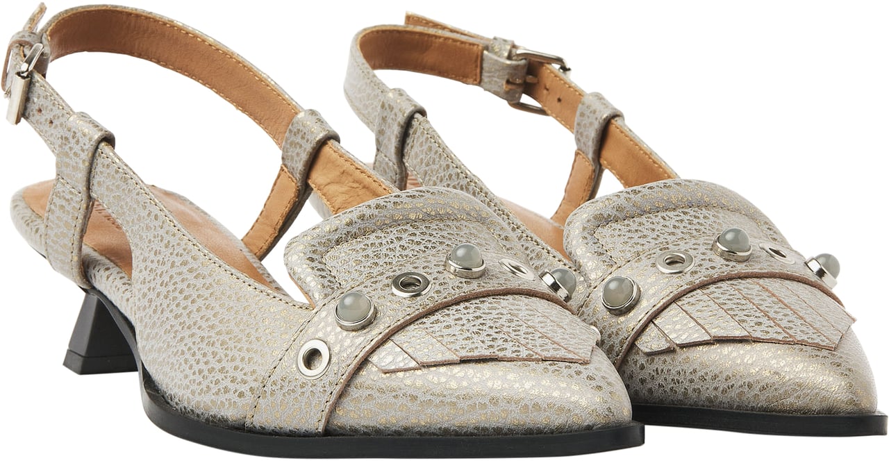 VIA VAI Lea Aileen Slingbacks Grijs