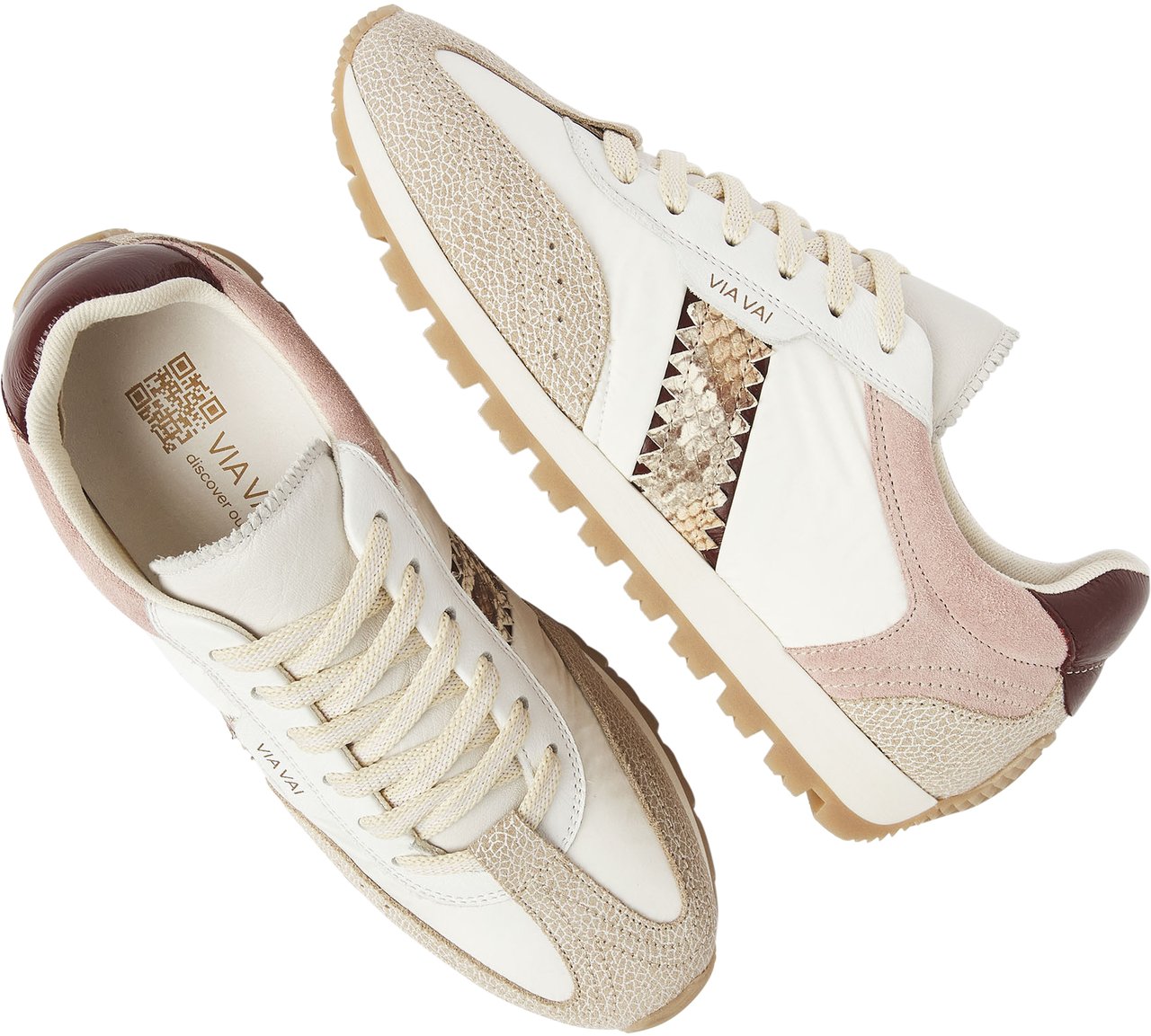 VIA VAI Scott Sara Sneakers Beige