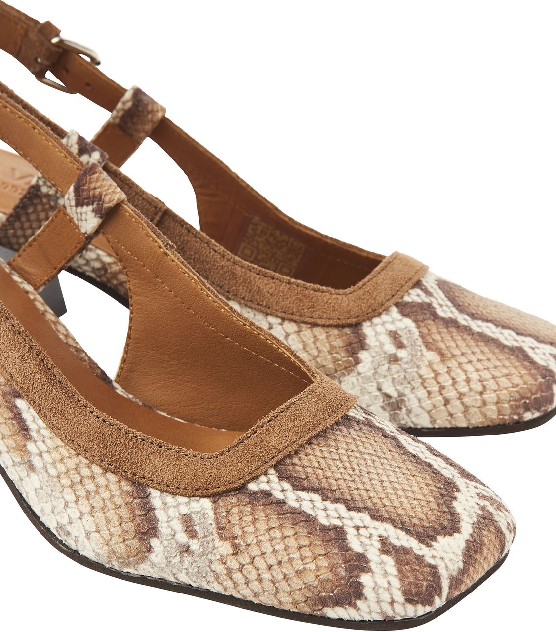 VIA VAI Laine Michelle Slingbacks Dierenprint