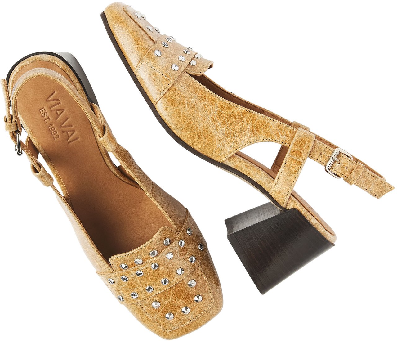 VIA VAI Laine Julia Slingbacks Bruin
