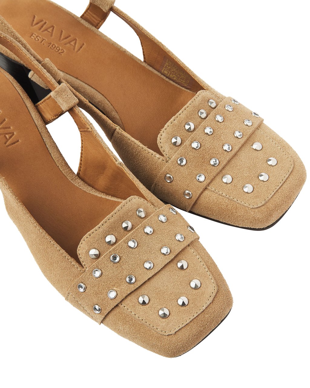 VIA VAI Laine Julia Slingbacks Beige