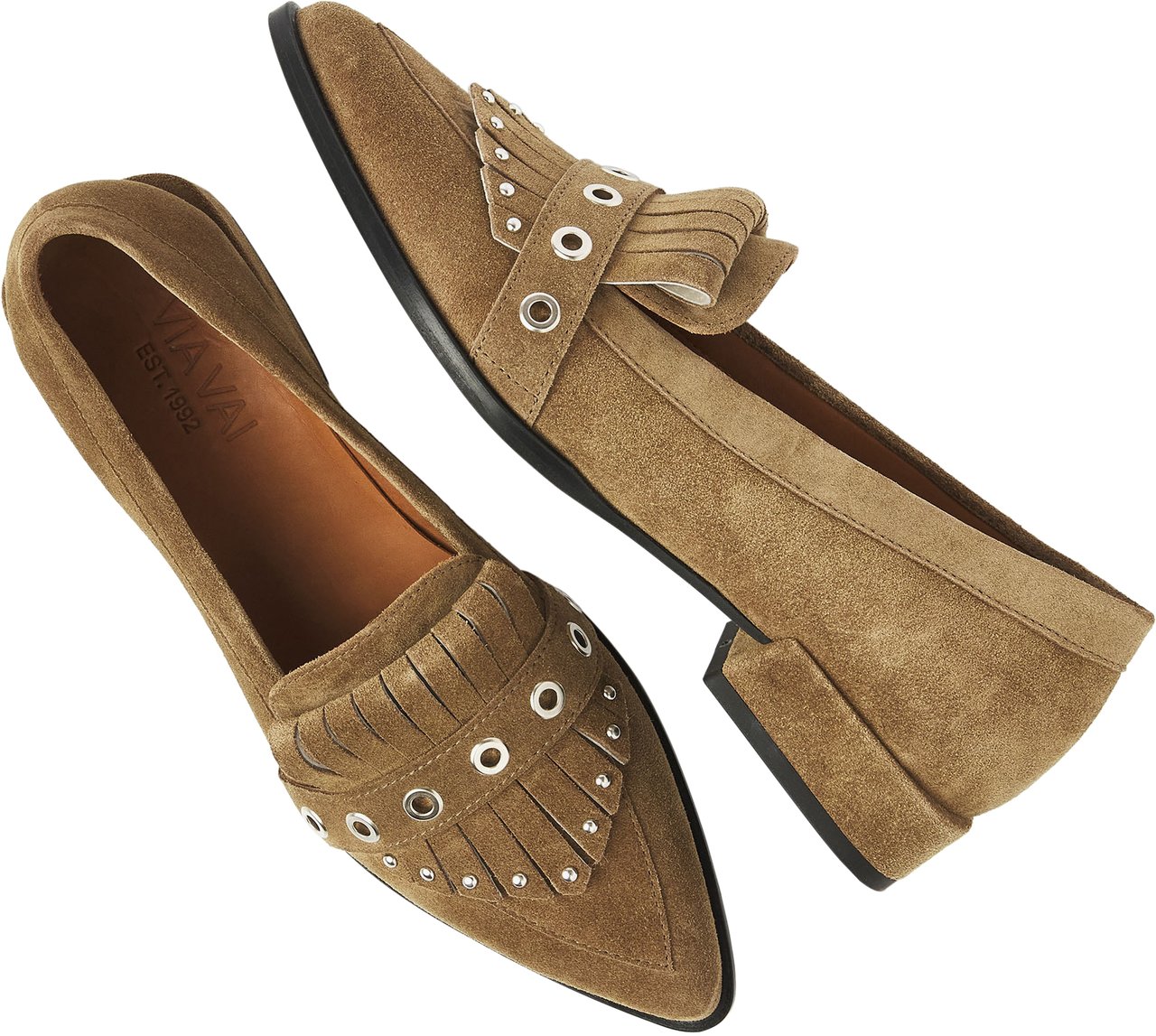 VIA VAI Jazz Emily Loafers Bruin