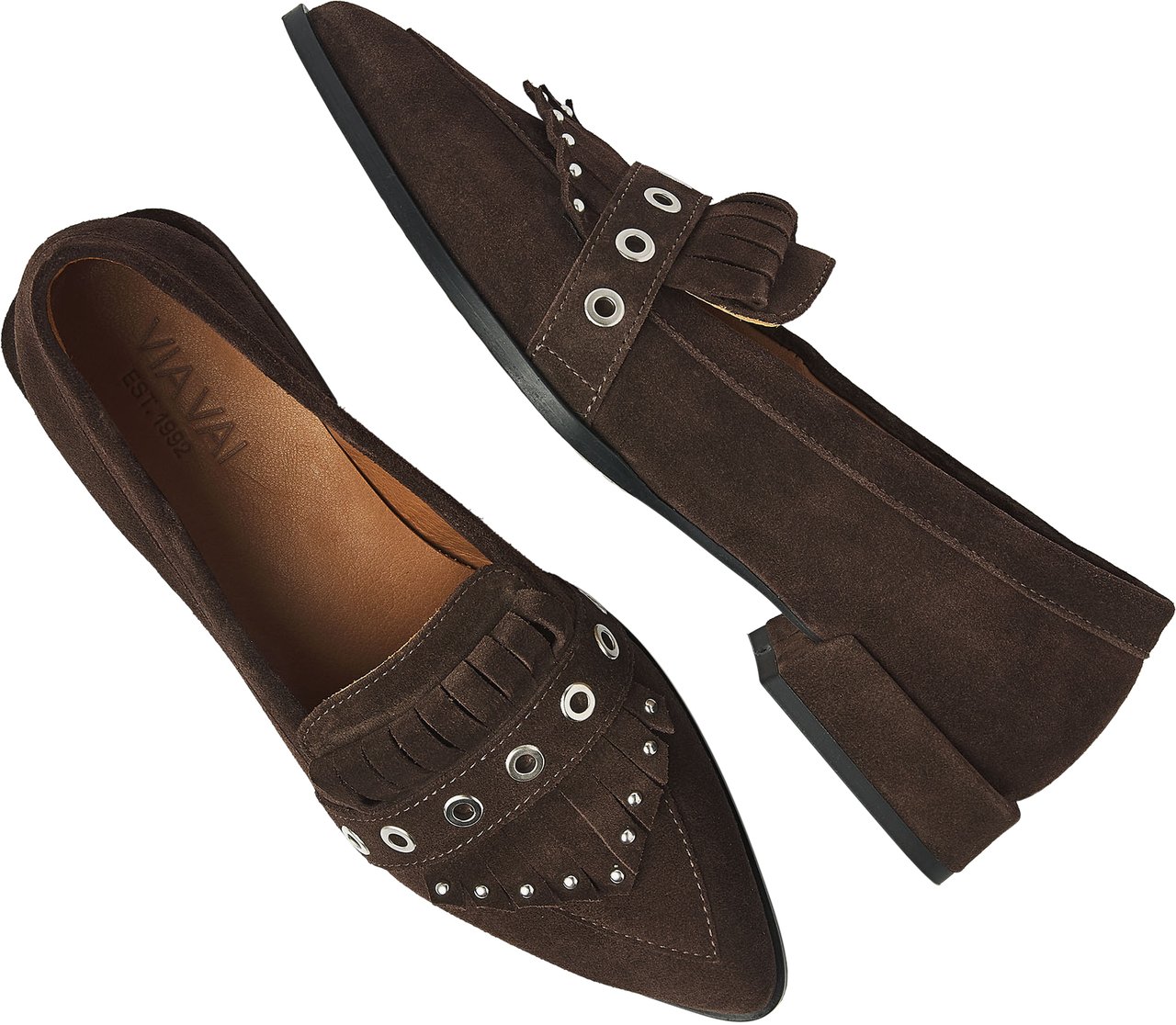 VIA VAI Jazz Emily Loafers Bruin