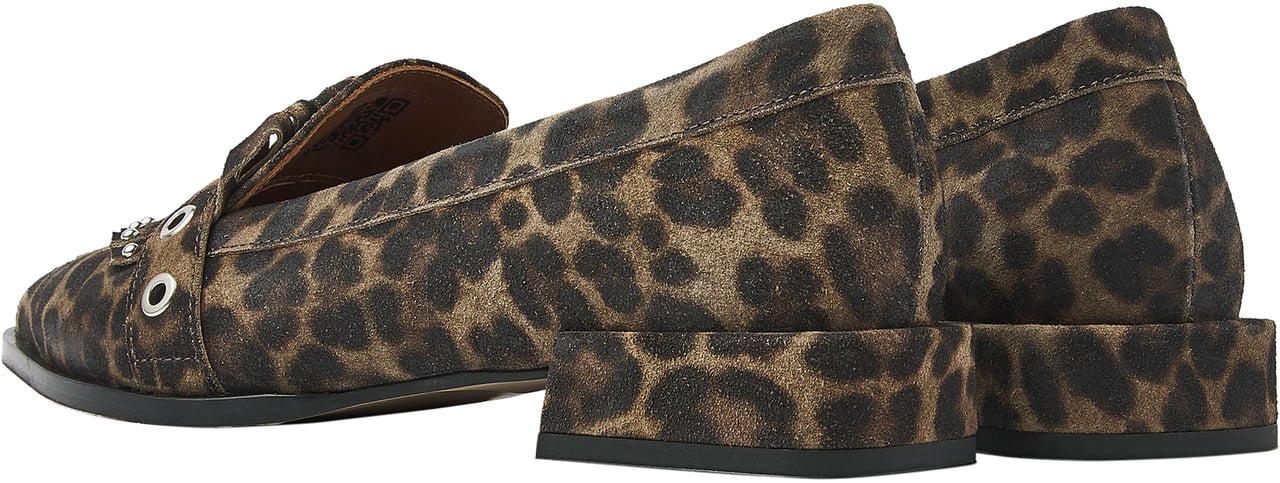 VIA VAI Jazz Emily Loafers Dierenprint