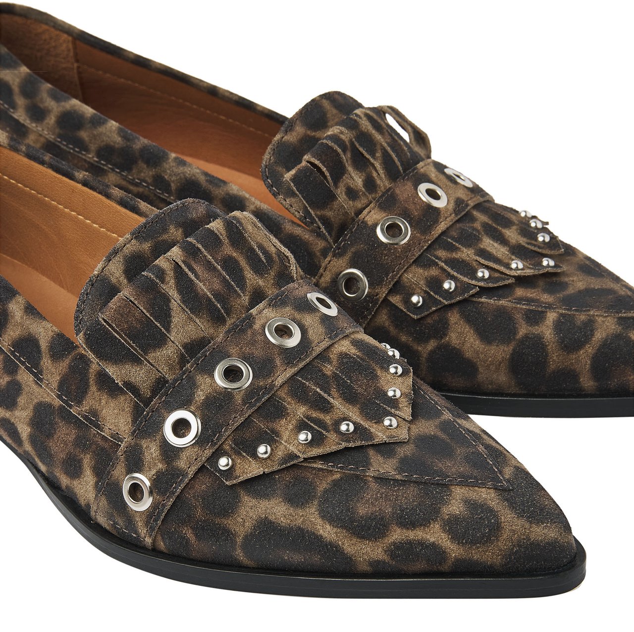 VIA VAI Jazz Emily Loafers Dierenprint