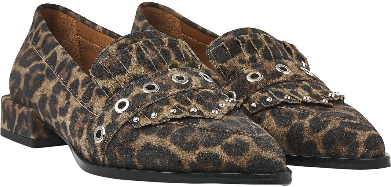VIA VAI Jazz Emily Loafers Dierenprint