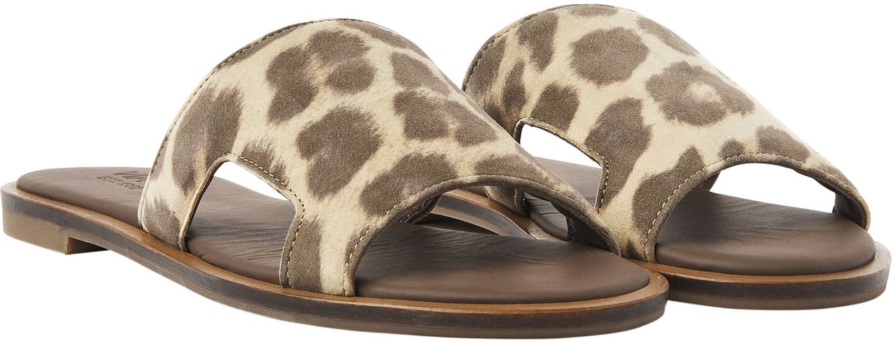 VIA VAI Vita Nola Slippers Dierenprint