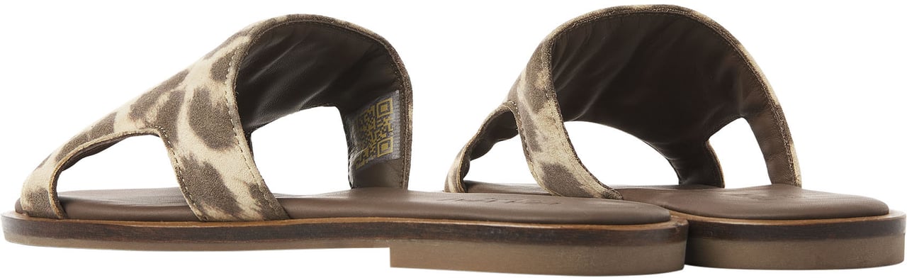 VIA VAI Vita Nola Slippers Dierenprint