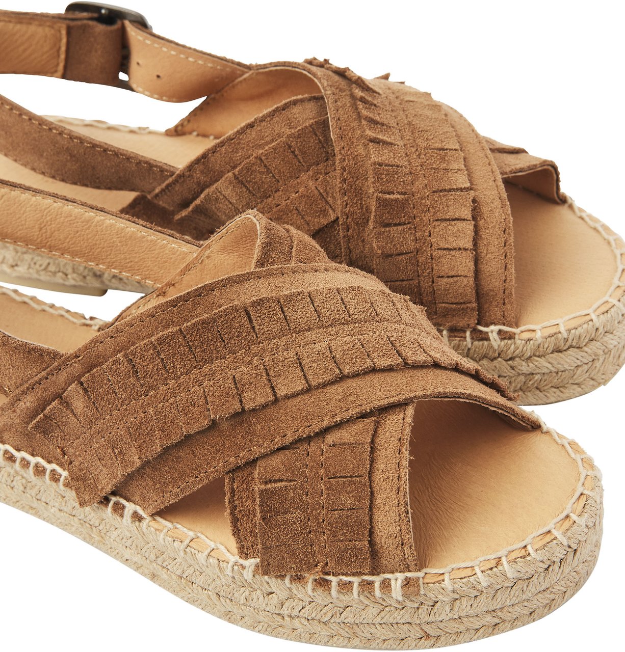 VIA VAI Mondi Noel Espadrilles Bruin
