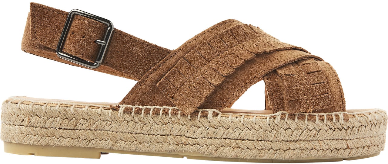 VIA VAI Mondi Noel Espadrilles Bruin