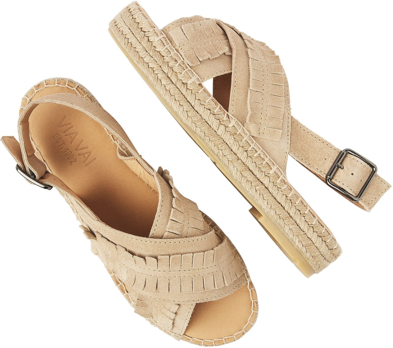 VIA VAI Mondi Noel Espadrilles Beige