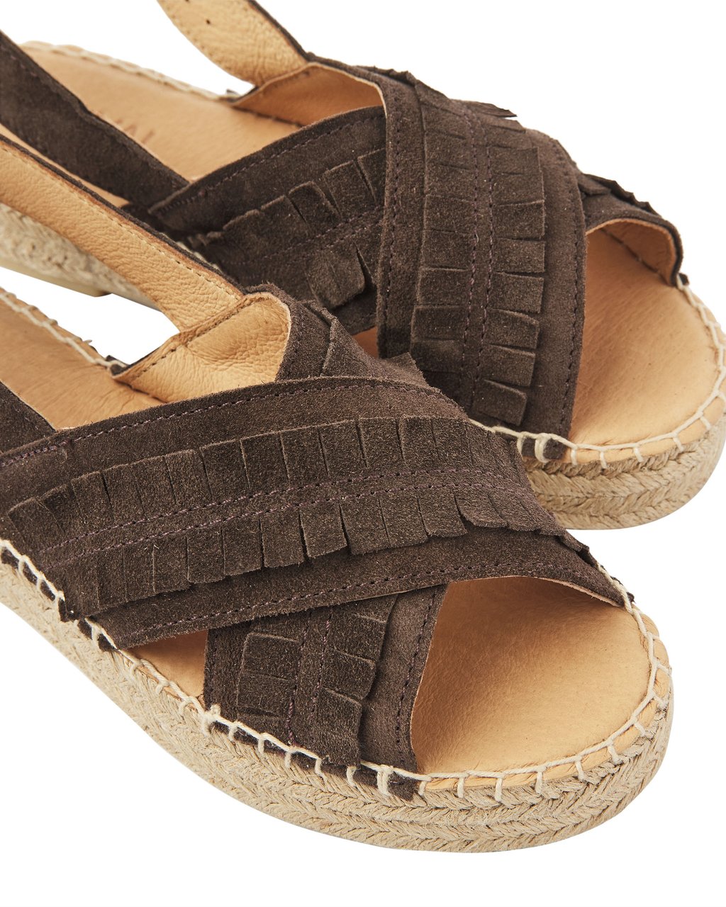 VIA VAI Mondi Noel Espadrilles Bruin