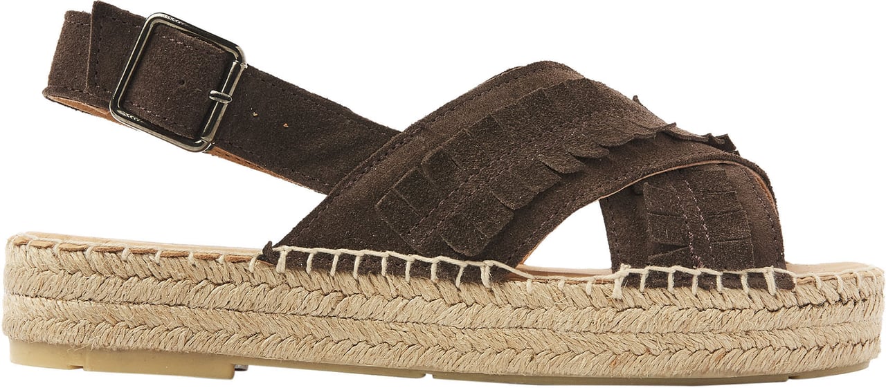 VIA VAI Mondi Noel Espadrilles Bruin