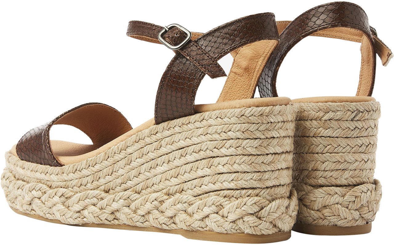 VIA VAI Capri Neva Espadrilles Bruin