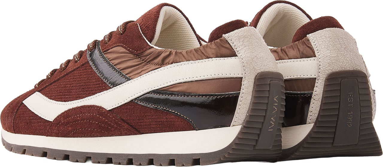 VIA VAI Scott Nala Sneakers Maroon