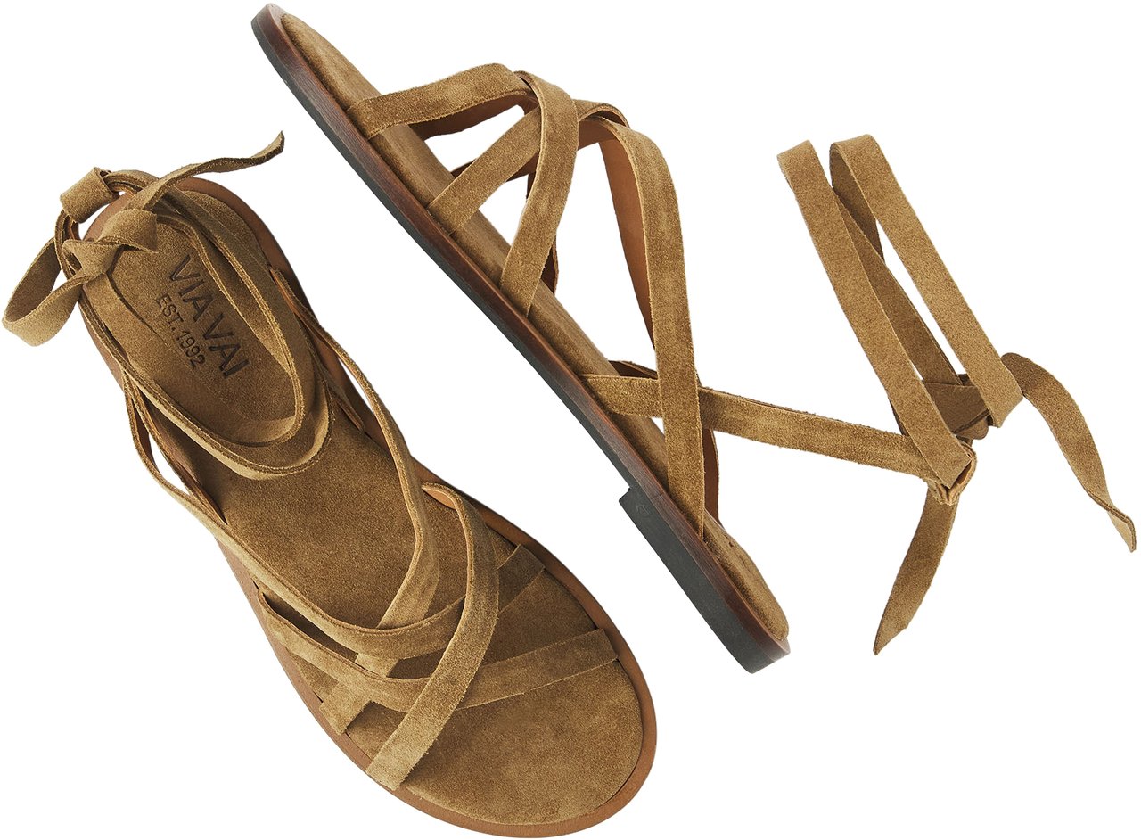 VIA VAI Vita Rachel Sandalen Bruin