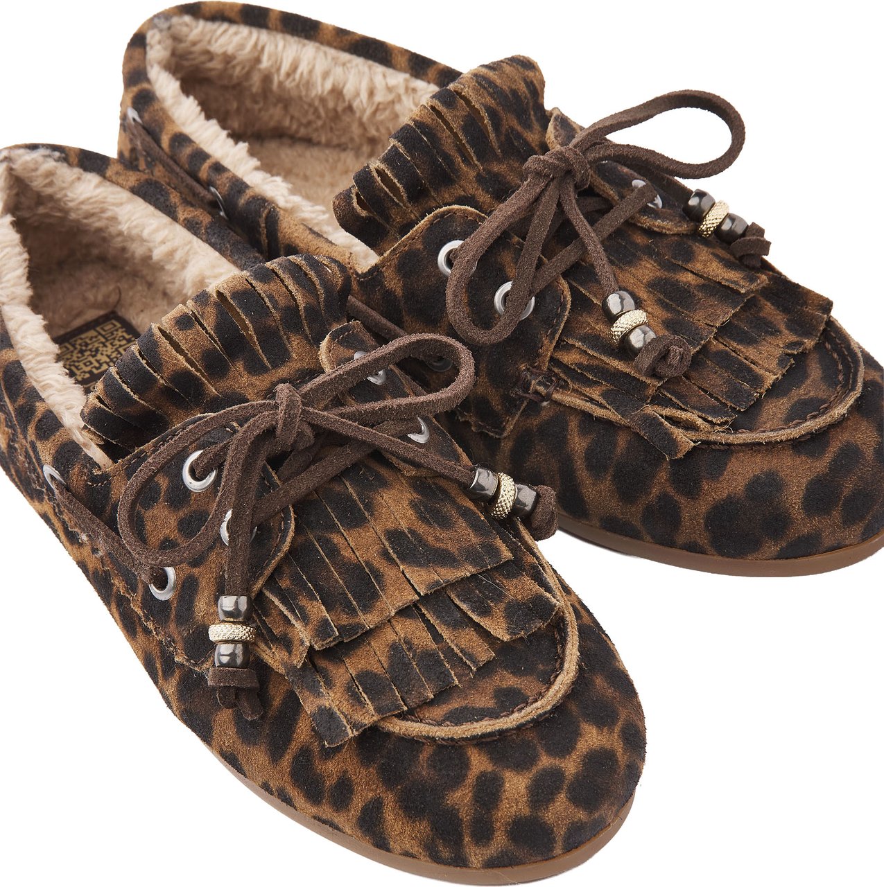 VIA VAI June Shelby Loafers Dierenprint