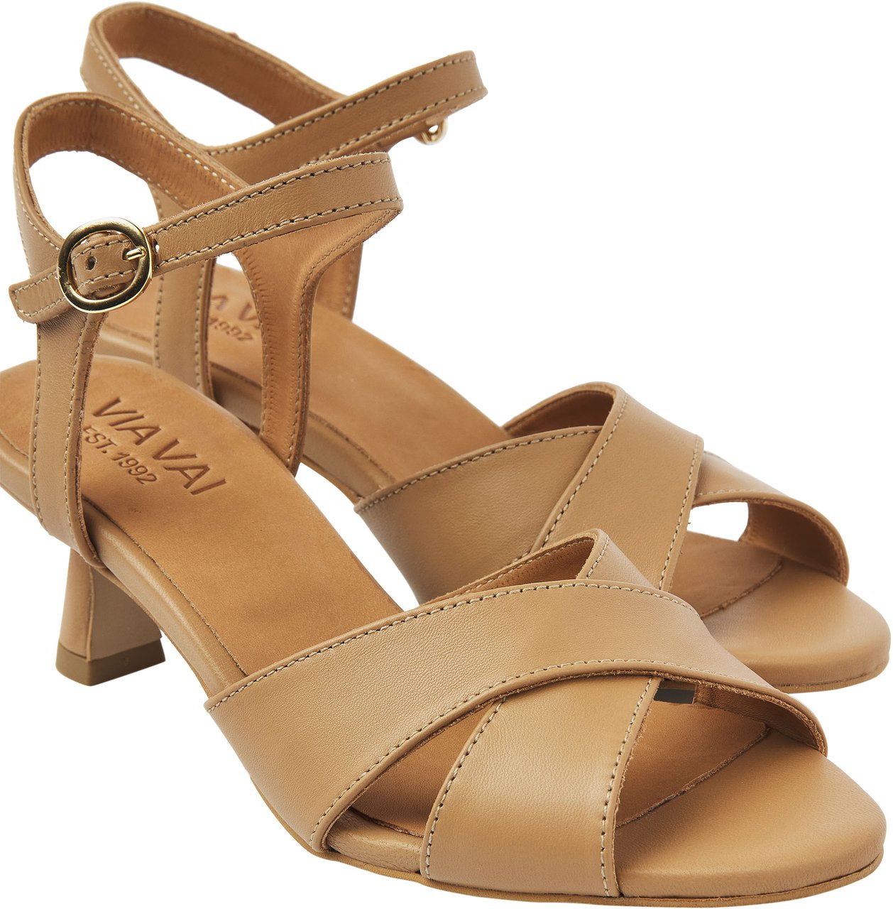 VIA VAI Lily Ruth Sandalen Bruin