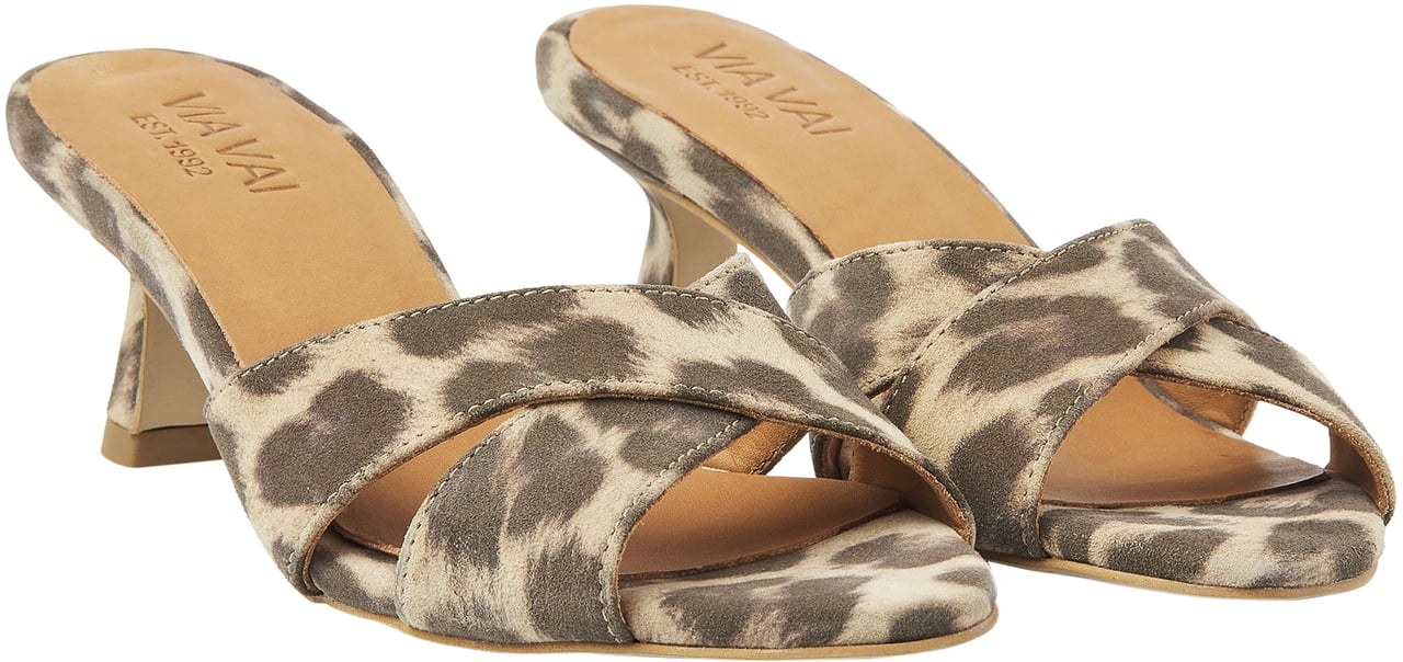 VIA VAI Lily Celia Sandalen Dierenprint