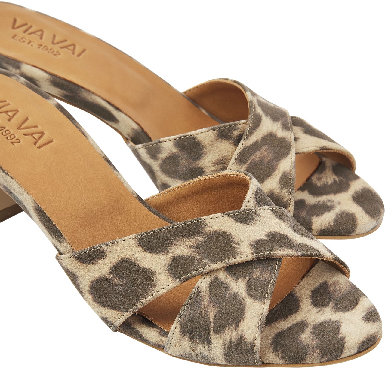 VIA VAI Lily Celia Sandalen Dierenprint
