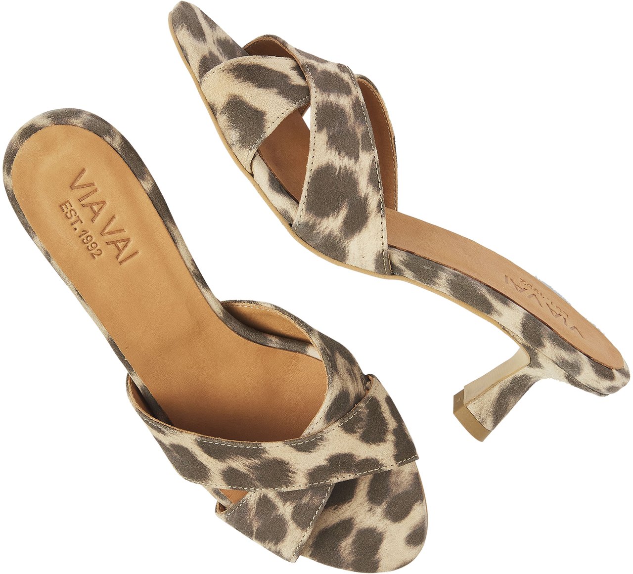 VIA VAI Lily Celia Sandalen Dierenprint