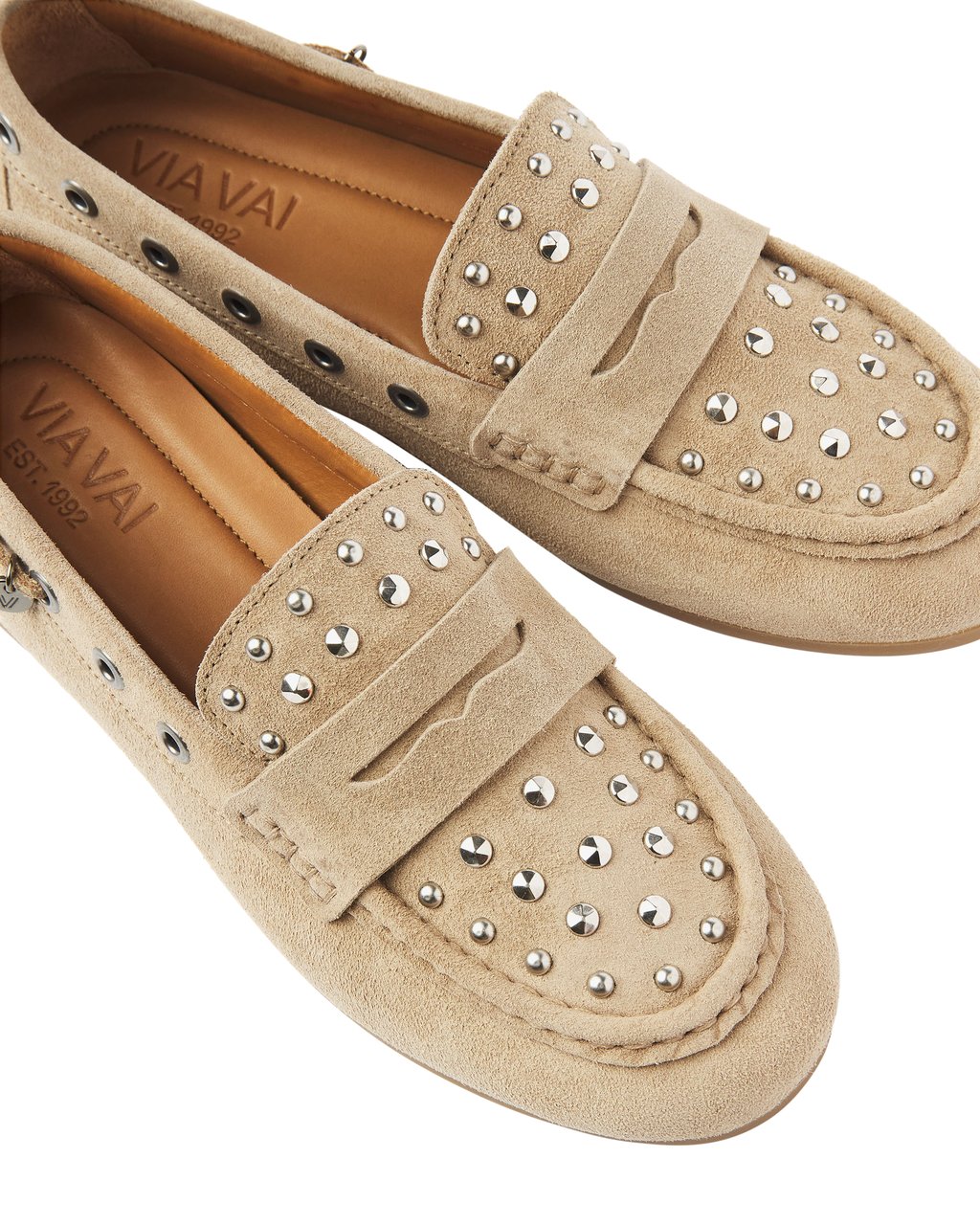 VIA VAI June Macy Loafers Beige