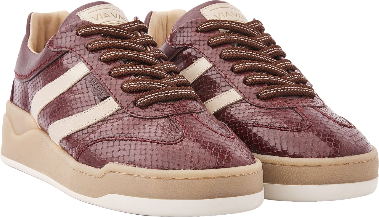 VIA VAI Sam Naomi Sneakers Maroon