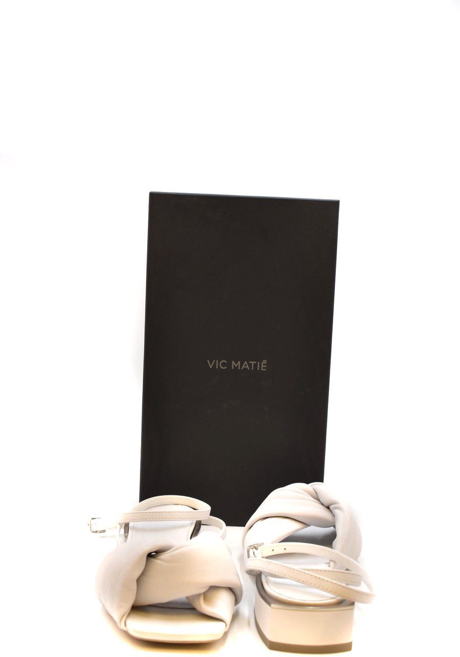 Vic Matie Sandals White Wit