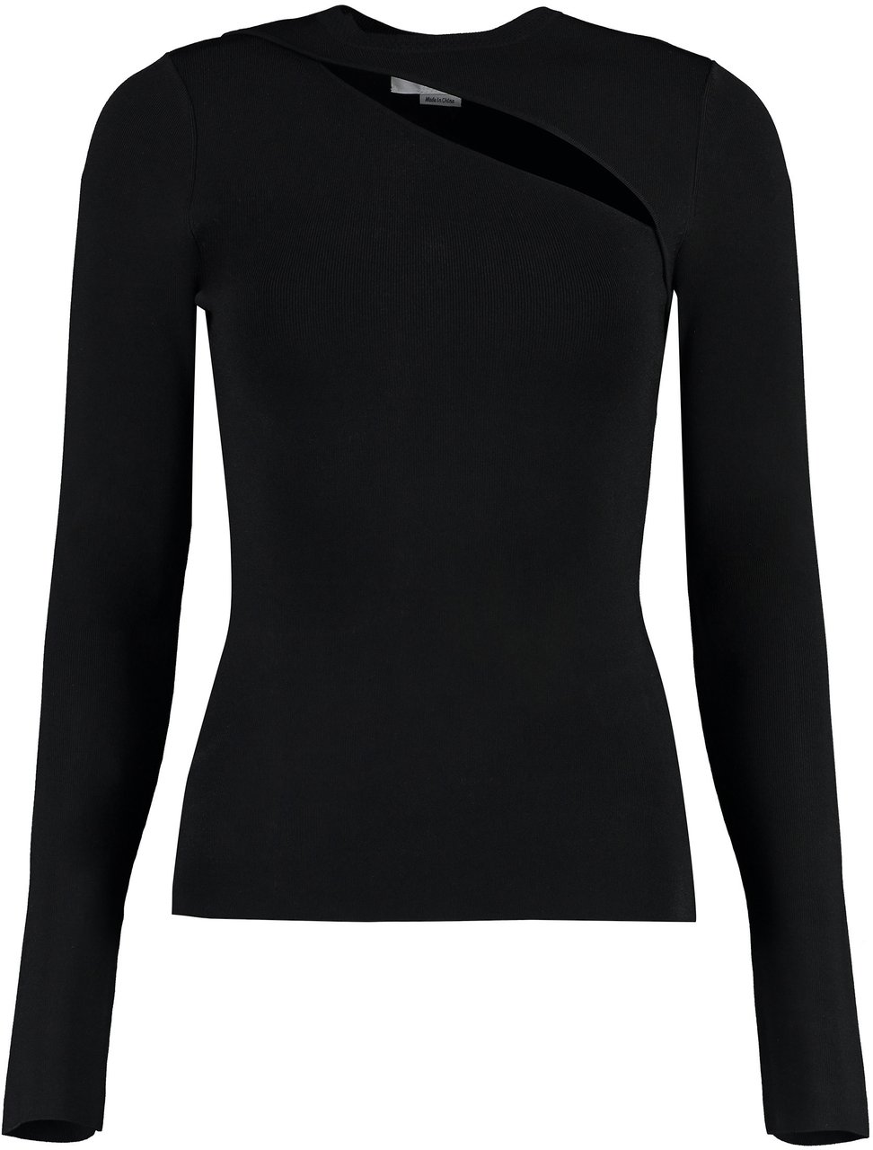 Victoria Beckham Knitted T-shirt Zwart