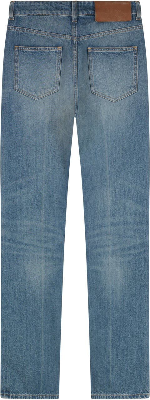 Victoria Beckham Julia high-rise flared jeans Blauw