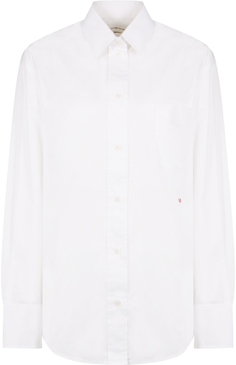 Victoria Beckham Cotton shirt Wit