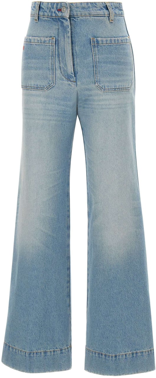 Victoria Beckham Jeans Blue Blauw