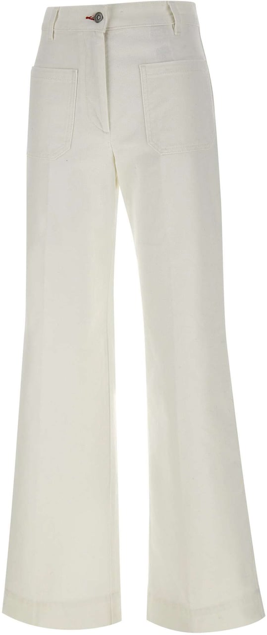 Victoria Beckham Jeans White Wit