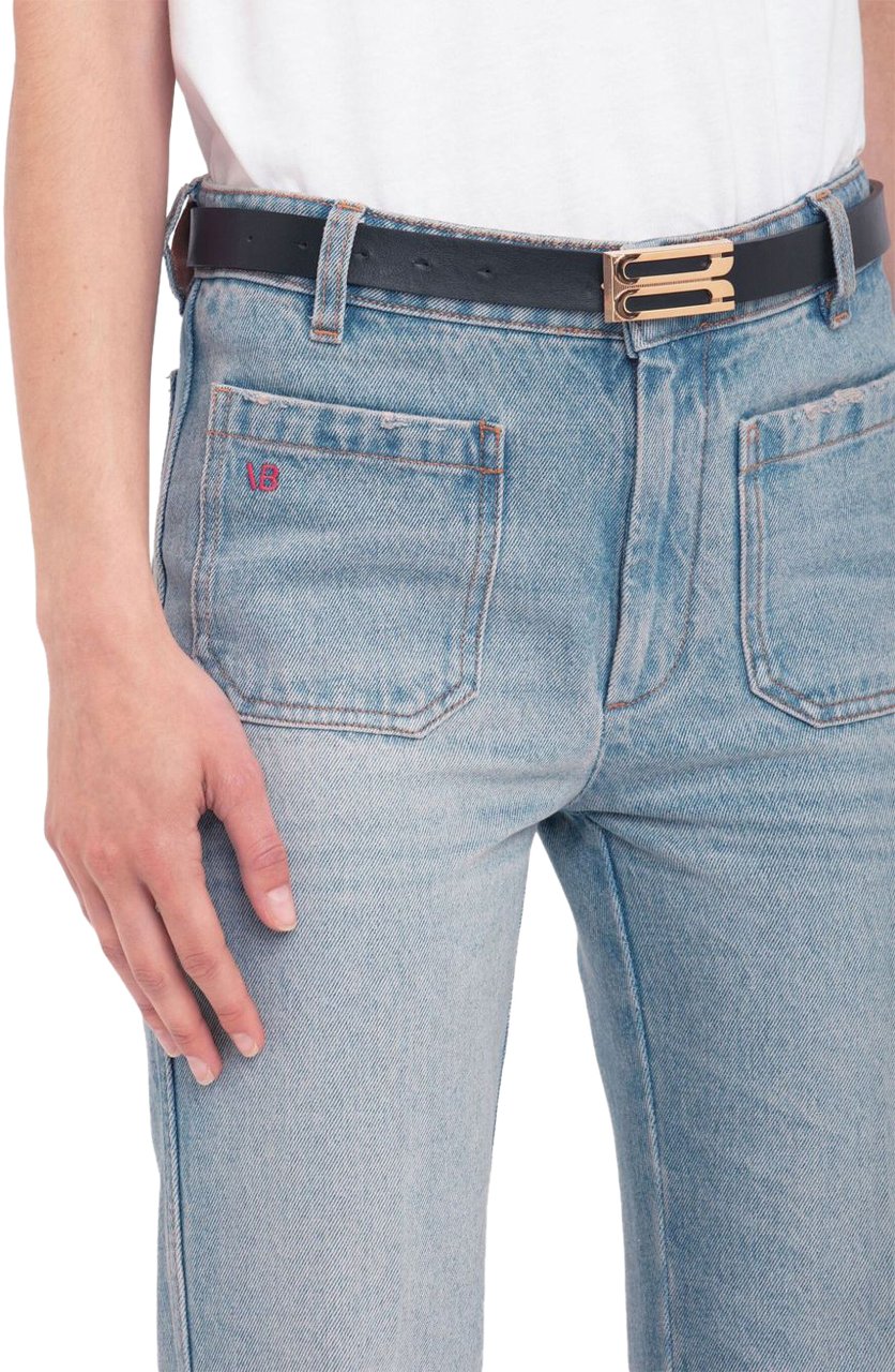 Victoria Beckham Jeans Blue Blauw