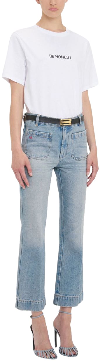 Victoria Beckham Jeans Blue Blauw