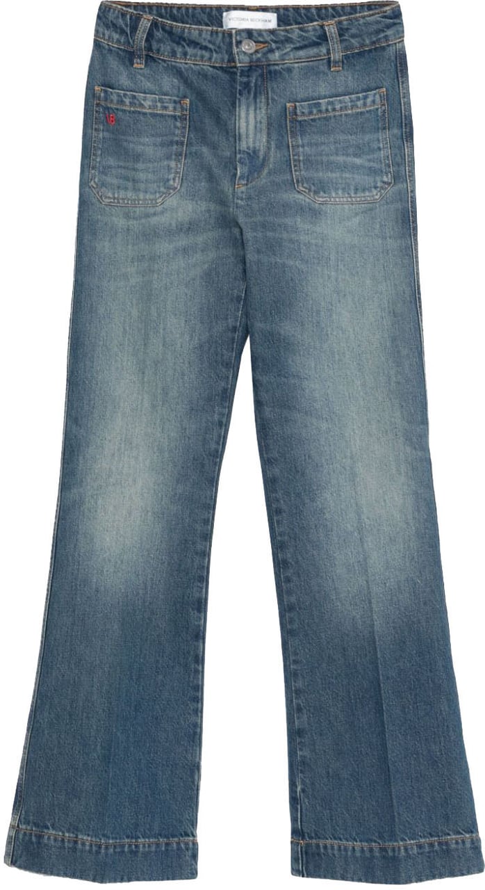 Victoria Beckham Jeans Blue Blauw