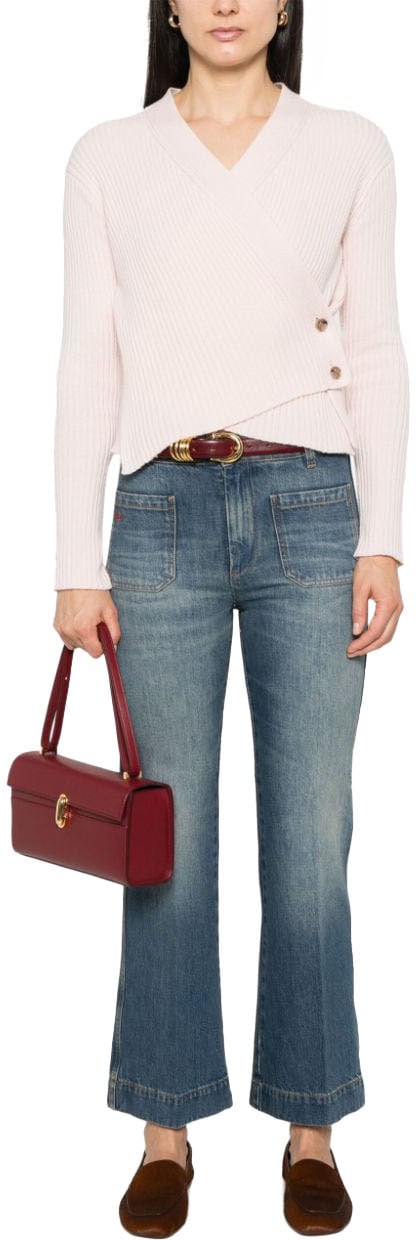 Victoria Beckham Jeans Blue Blauw
