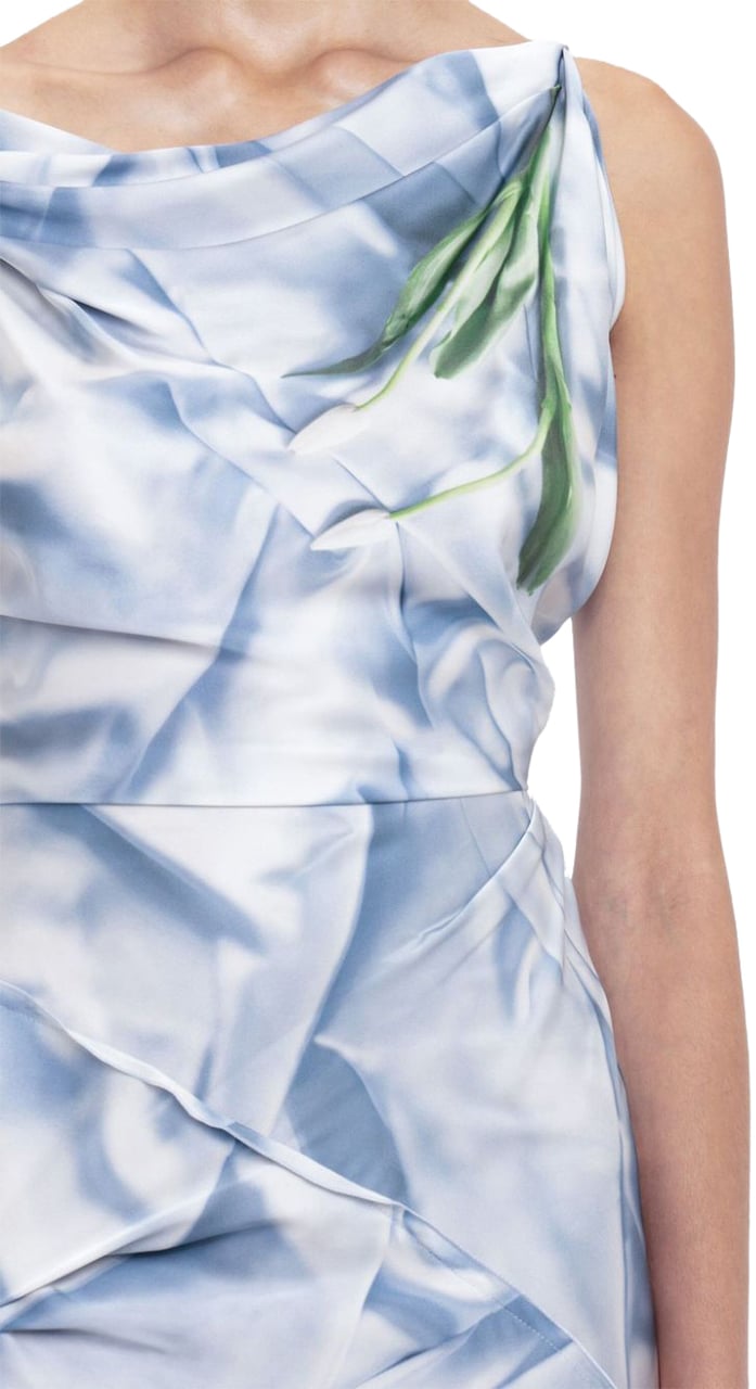 Victoria Beckham Dresses Blue Blauw